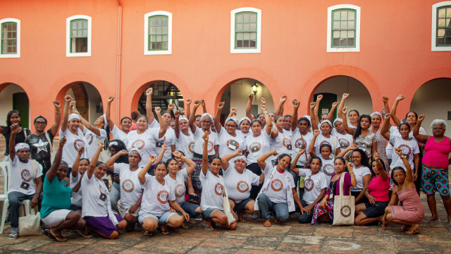 Reunião das mulheres que compõem a Rede Mulheres do Maranhão